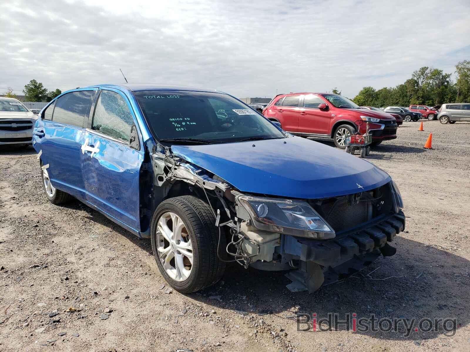 Photo 3FAHP0HAXCR305513 - FORD FUSION 2012