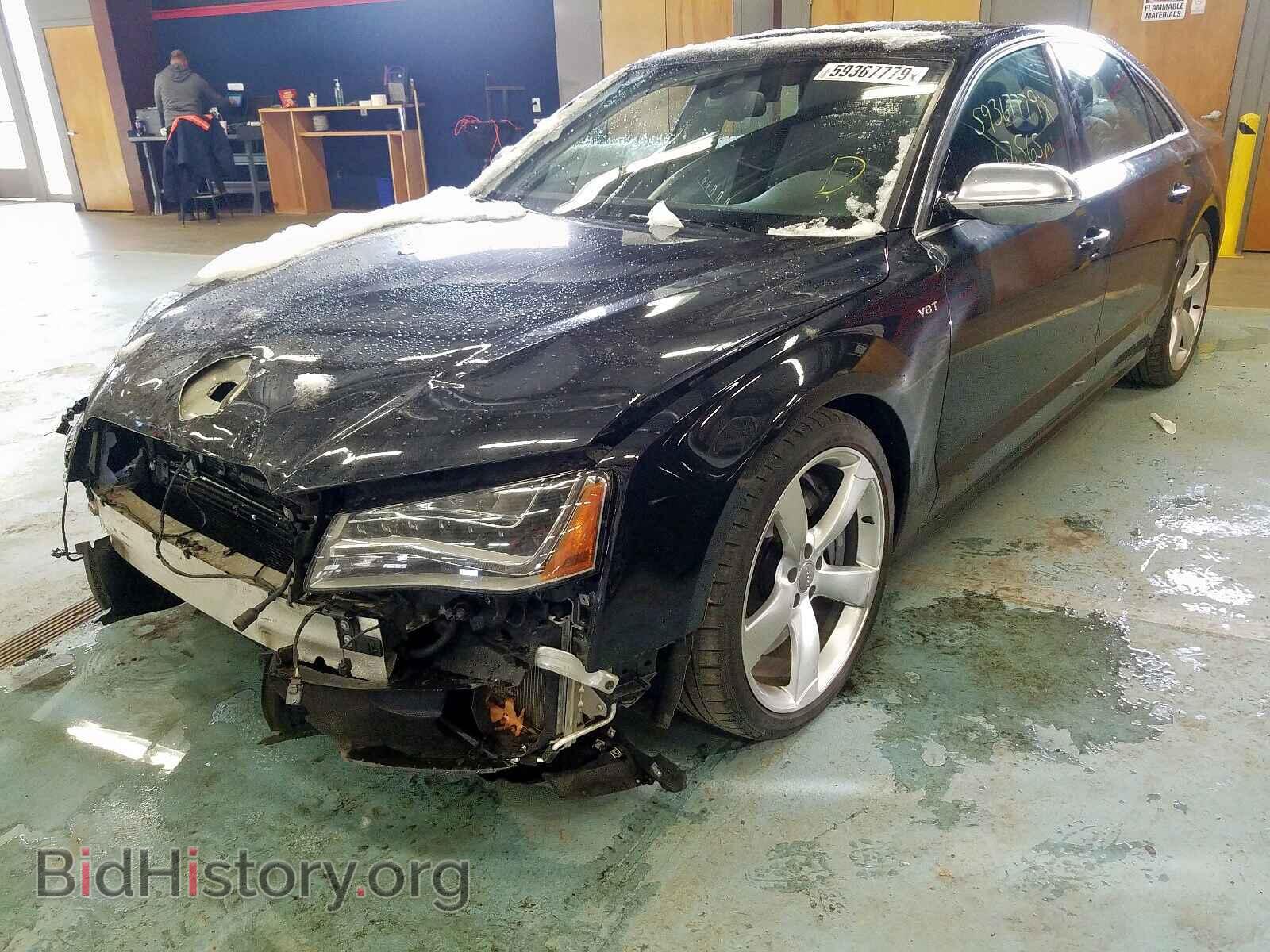 2013 AUDI S8 - VIN: WAUD2AFD8DN024872 - Photo 2