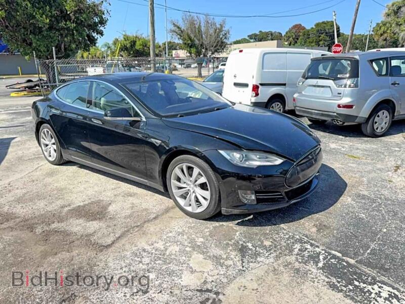 2014 Tesla MODEL S (VIN 5YJSA1H1XEFP66125) — фото 1 из 10, Copart, повреждение: нормальный износ