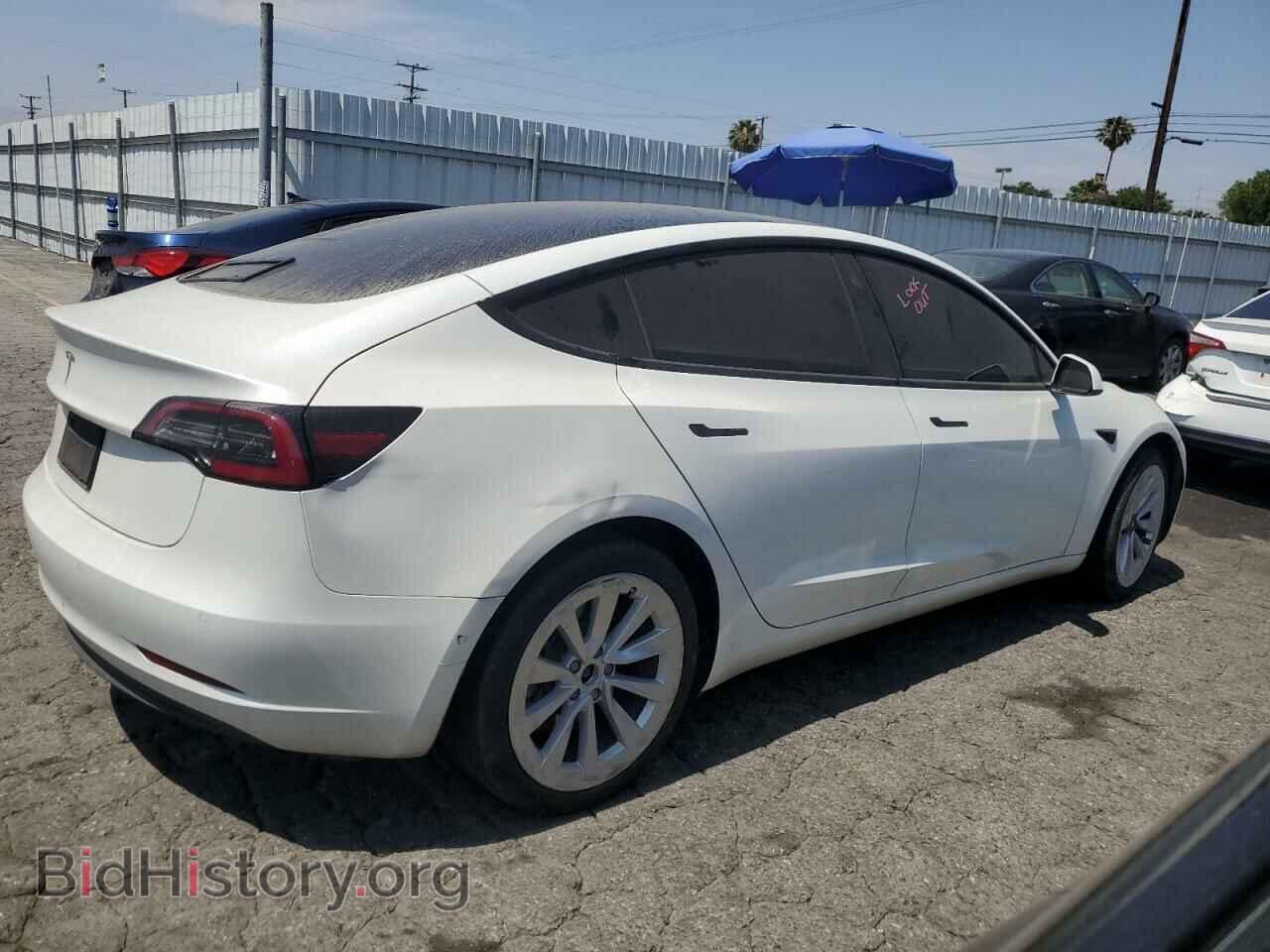2022 TESLA MODEL 3 - VIN: 5YJ3E1EA7NF242556 - Photo 3
