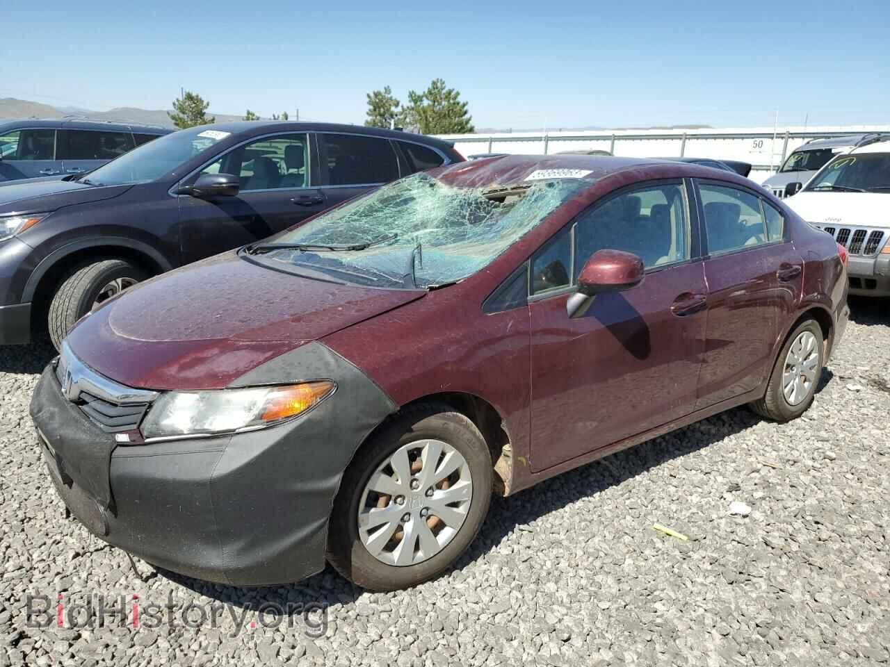 Фотография 2HGFB2F53CH562222 - HONDA CIVIC 2012