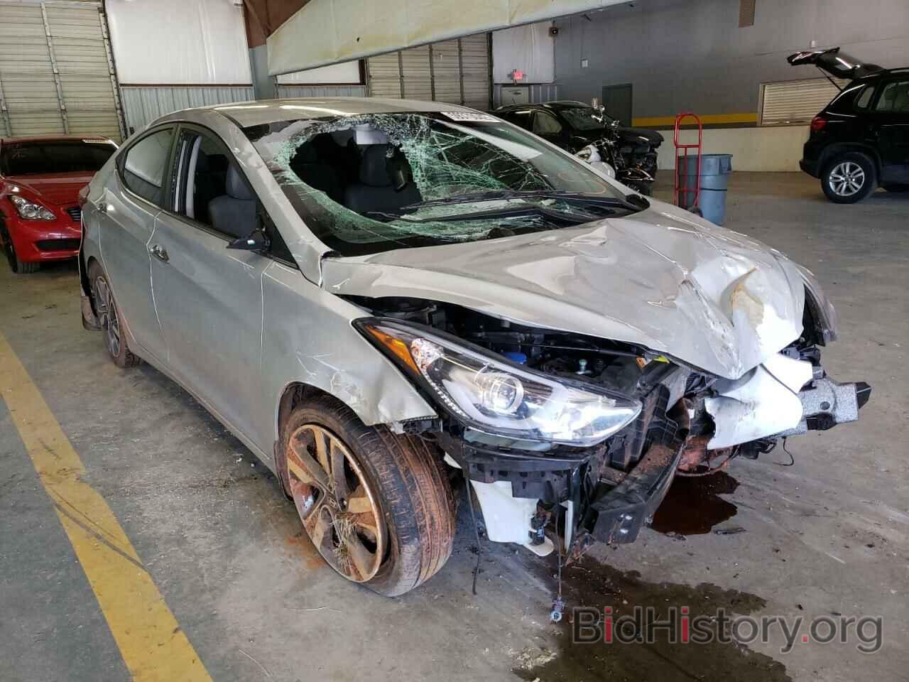 Photo KMHDH4AE3FU370321 - HYUNDAI ELANTRA 2015