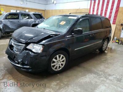 2016 Chrysler MINIVAN Touring, black — VIN 2C4RC1BG9GR187964, Copart