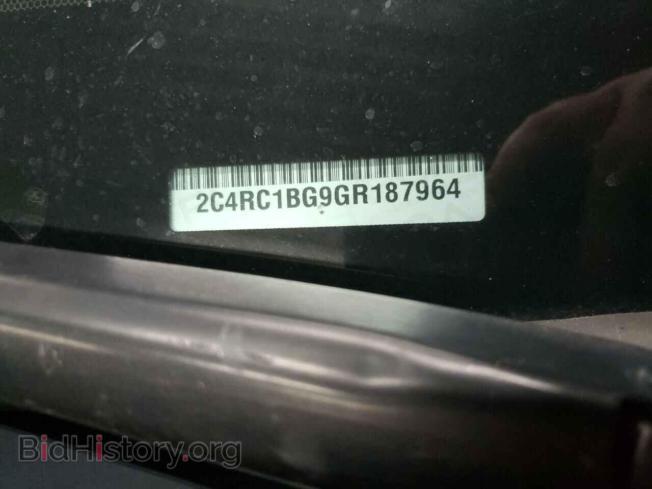 2016 CHRYSLER MINIVAN - VIN: 2C4RC1BG9GR187964 - Фото 13