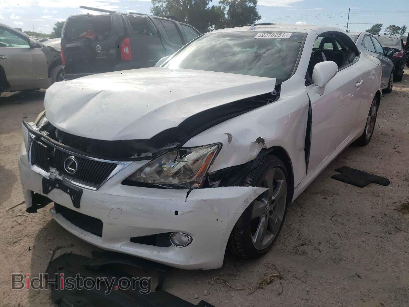 2010 LEXUS IS - VIN: JTHFE2C22A2502937 - Фото 2