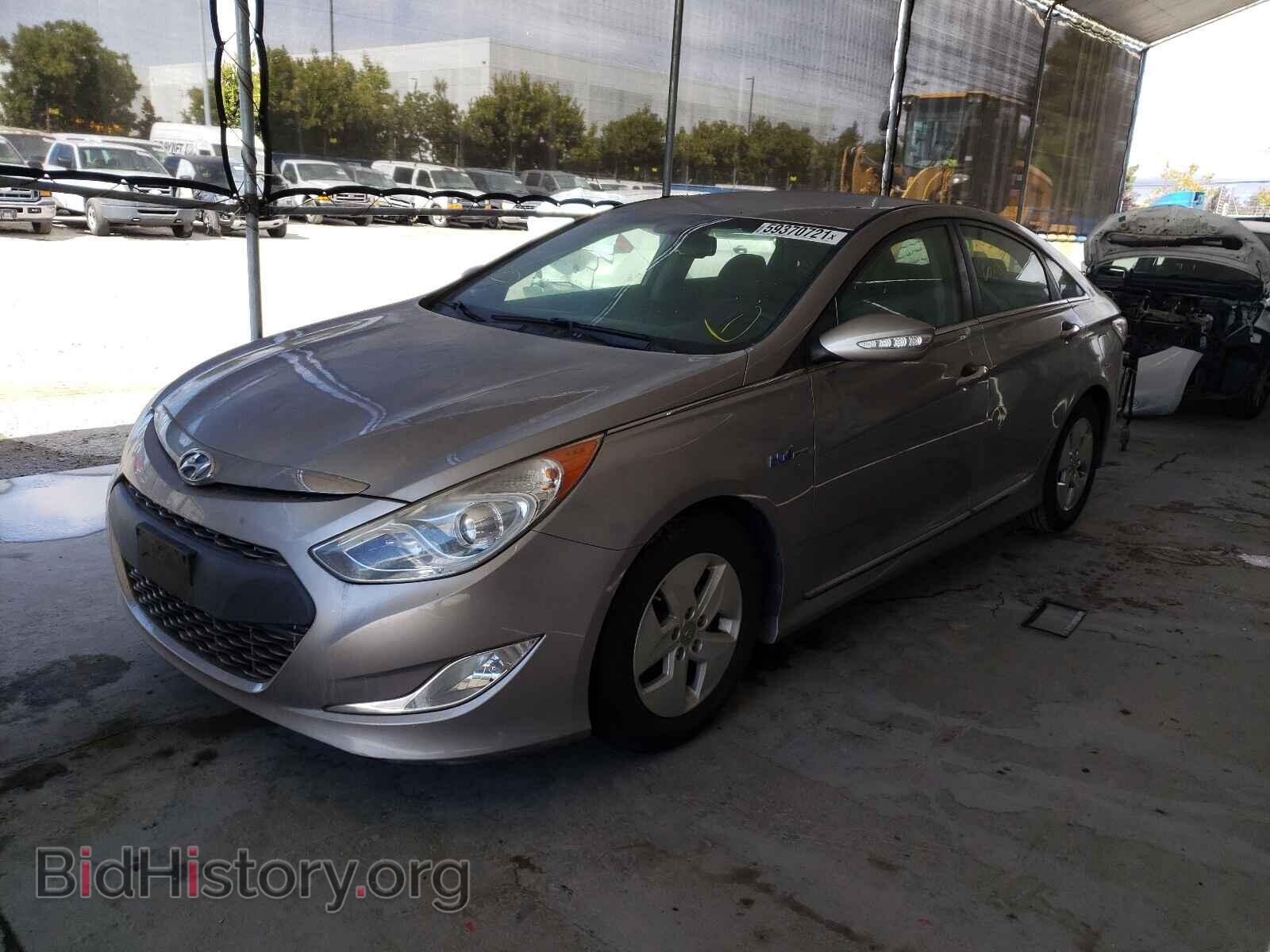 2012 HYUNDAI SONATA - VIN: KMHEC4A4XCA031322 - Фото 2