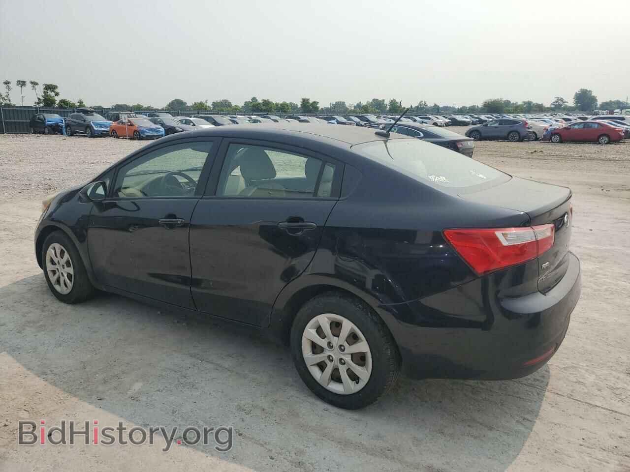 2013 KIA RIO - VIN: KNADM4A37D6107360 - Фото 2