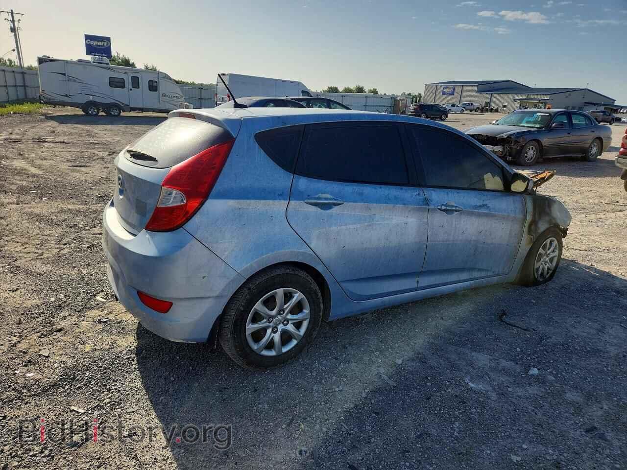 2014 HYUNDAI ACCENT - VIN: KMHCT5AE4EU150443 - Фото 3