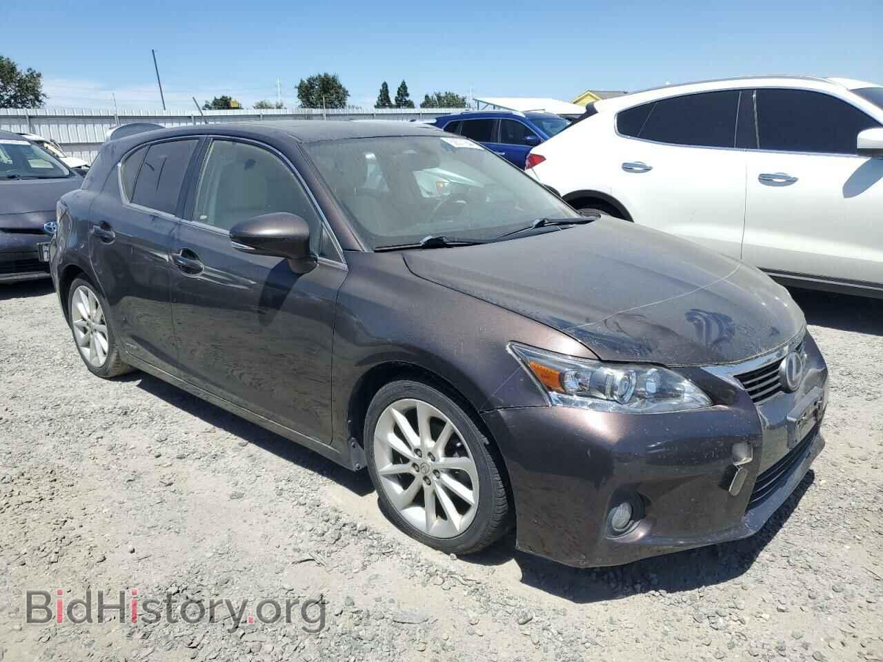 2012 LEXUS CT 200 - VIN: JTHKD5BH9C2060136 - Фото 4