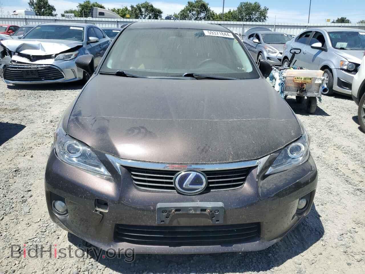 2012 LEXUS CT 200 - VIN: JTHKD5BH9C2060136 - Фото 5