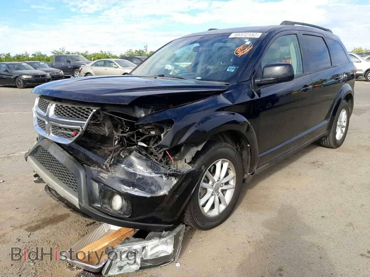 2015 DODGE JOURNEY - VIN: 3C4PDCBG2FT743723 - Фото 2