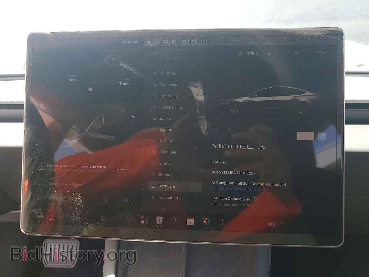 2026 TESLA MODEL 3 - VIN: 5YJ3E1EA3TF167237 - Photo 9