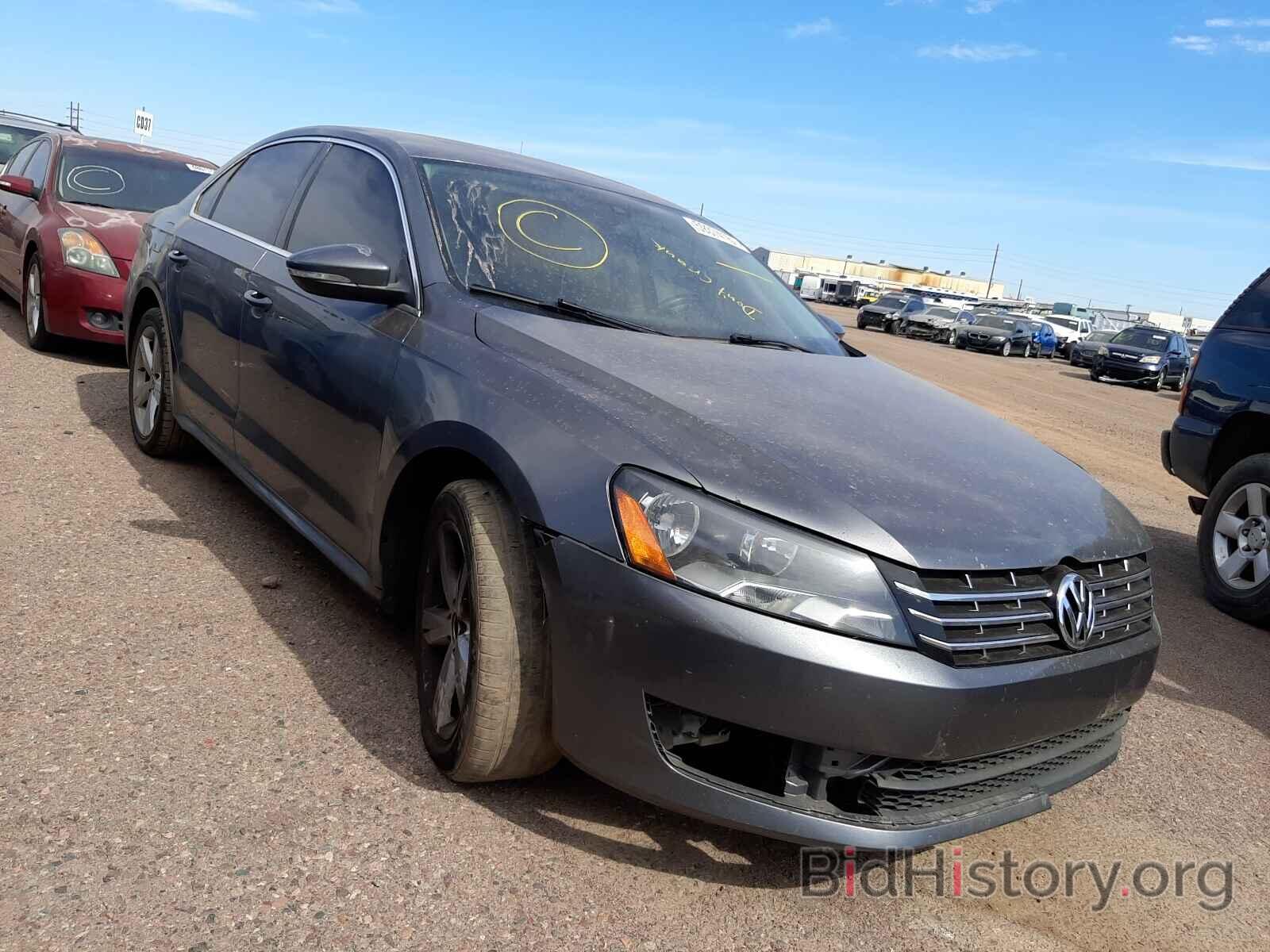 Photo 1VWBP7A39CC091680 - VOLKSWAGEN PASSAT 2012