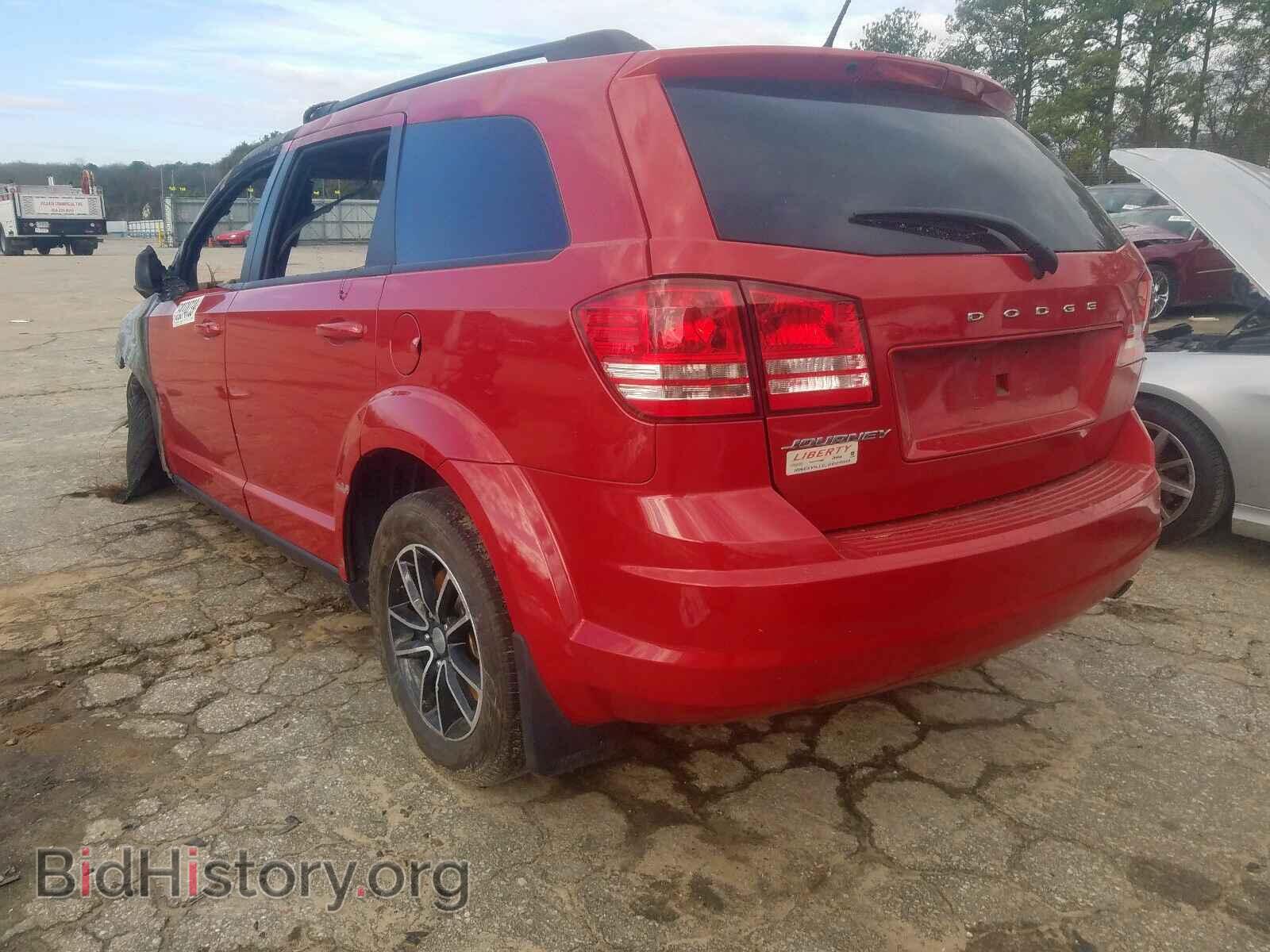 2017 DODGE JOURNEY - VIN: 3C4PDCAB0HT601587 - Фото 3