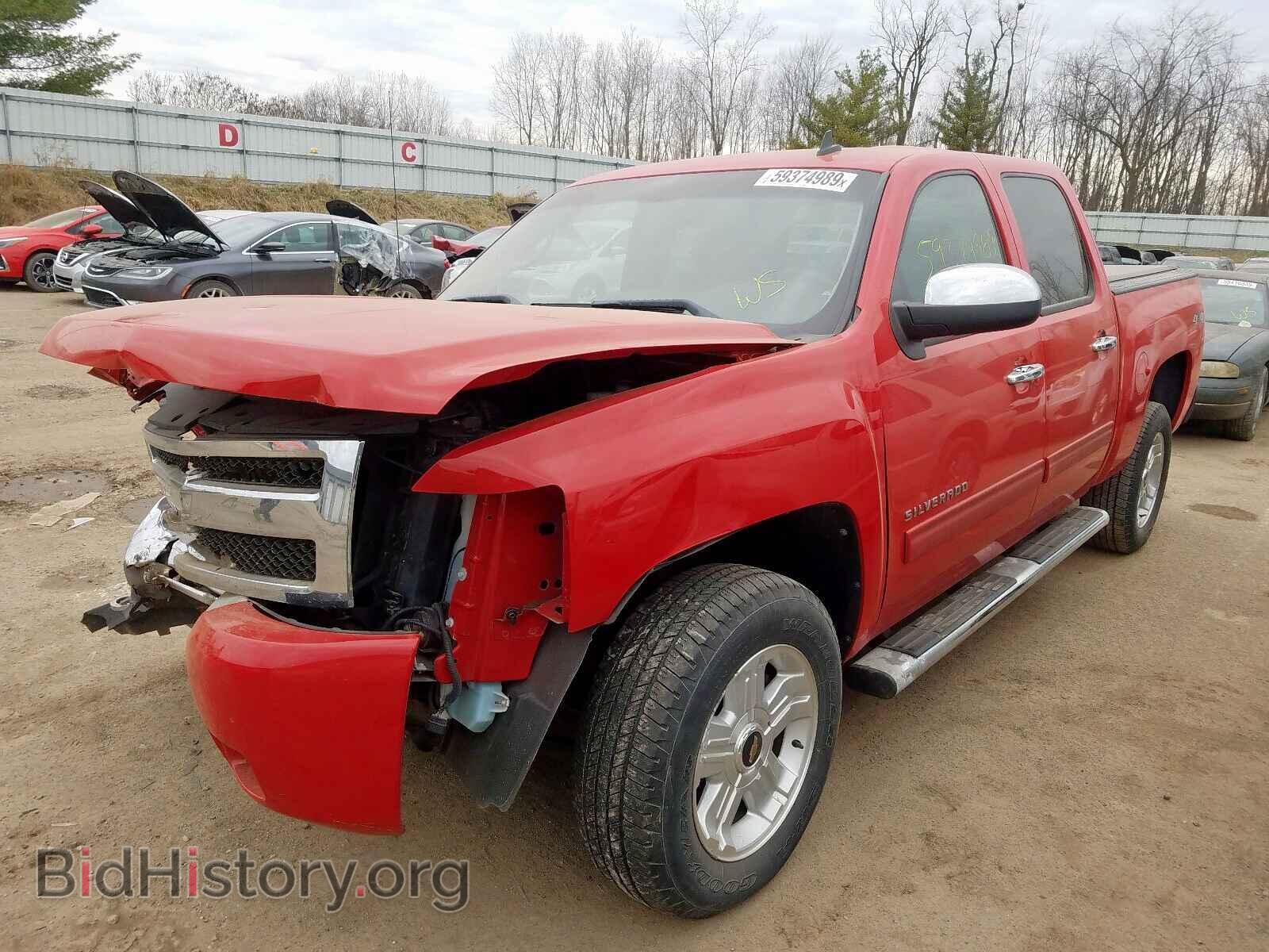 2011 CHEVROLET SILVERADO - VIN: 3GCPKSE37BG245917 - Фото 2