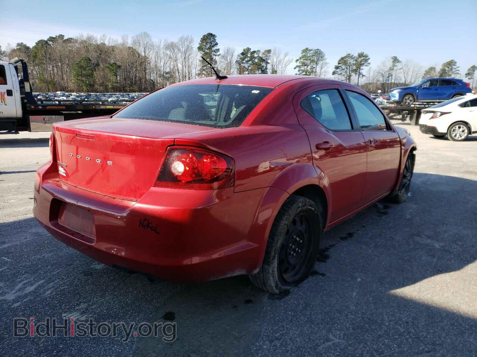 2013 DODGE AVENGER - VIN: 1C3CDZAB7DN576994 - Фото 4