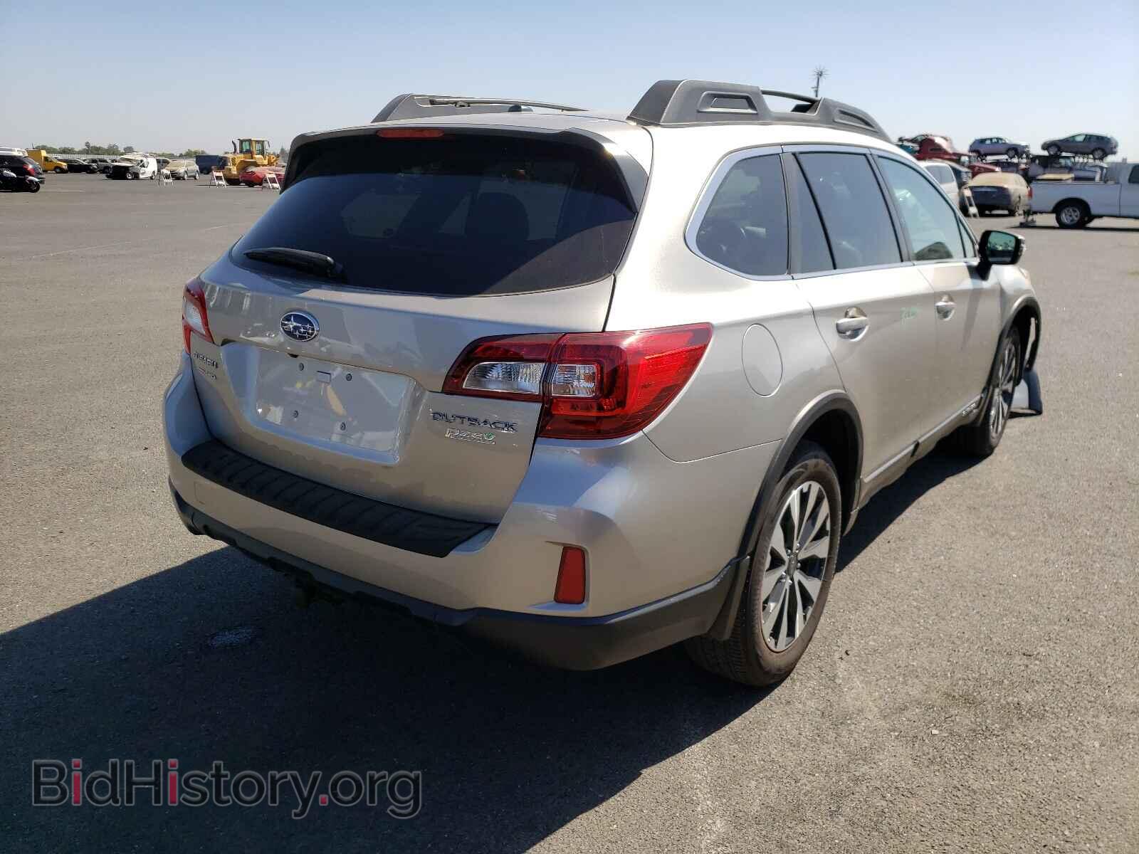 2015 SUBARU OUTBACK - VIN: 4S4BSANC5F3305024 - Фото 4