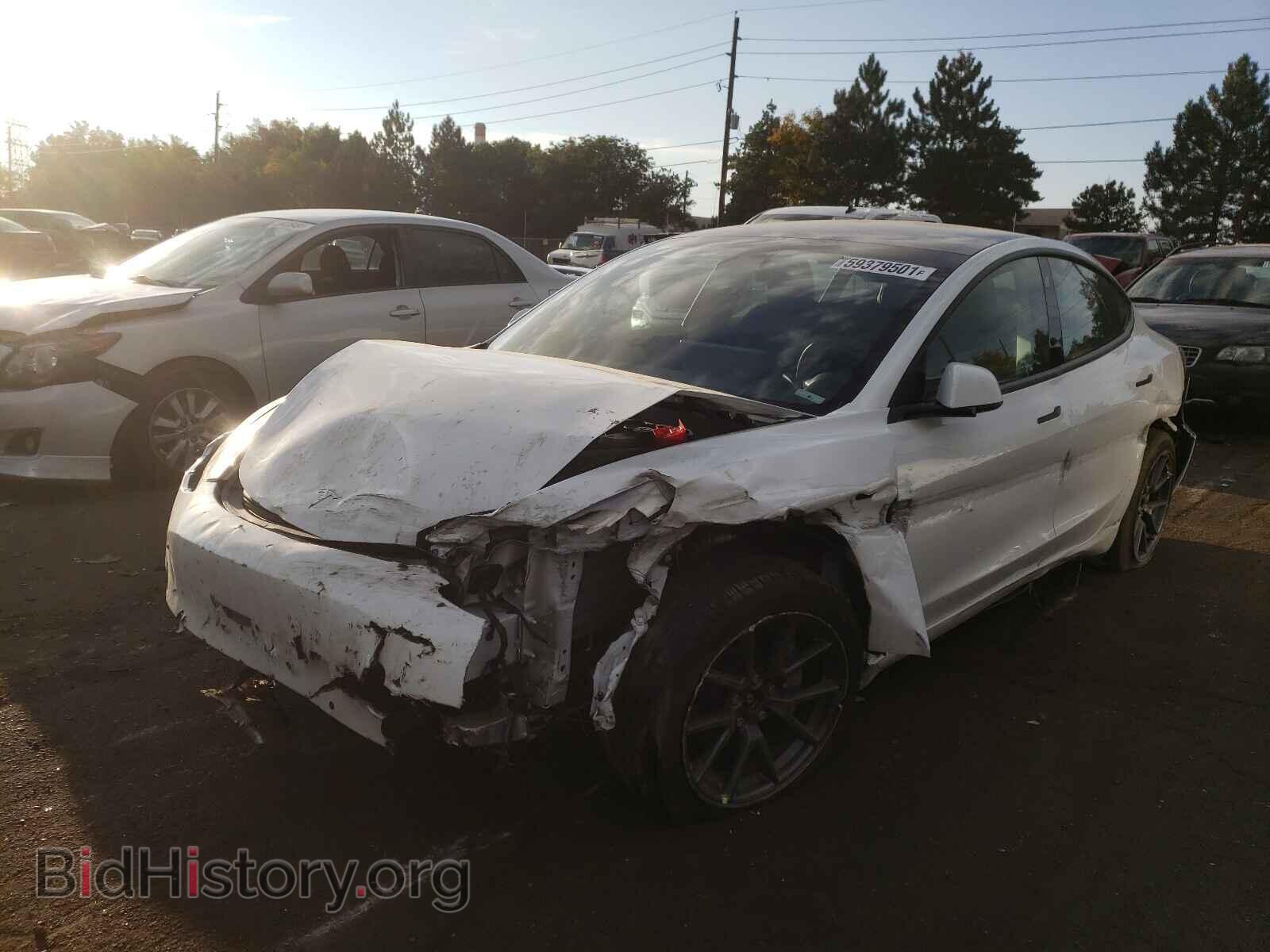 2021 TESLA MODEL 3 - VIN: 5YJ3E1EB4MF869769 - Photo 2