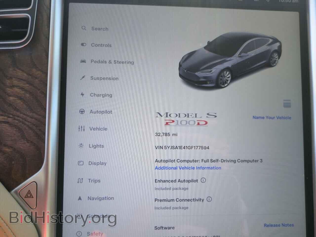 2016 TESLA MODEL S - VIN: 5YJSA1E41GF177594 - Photo 9