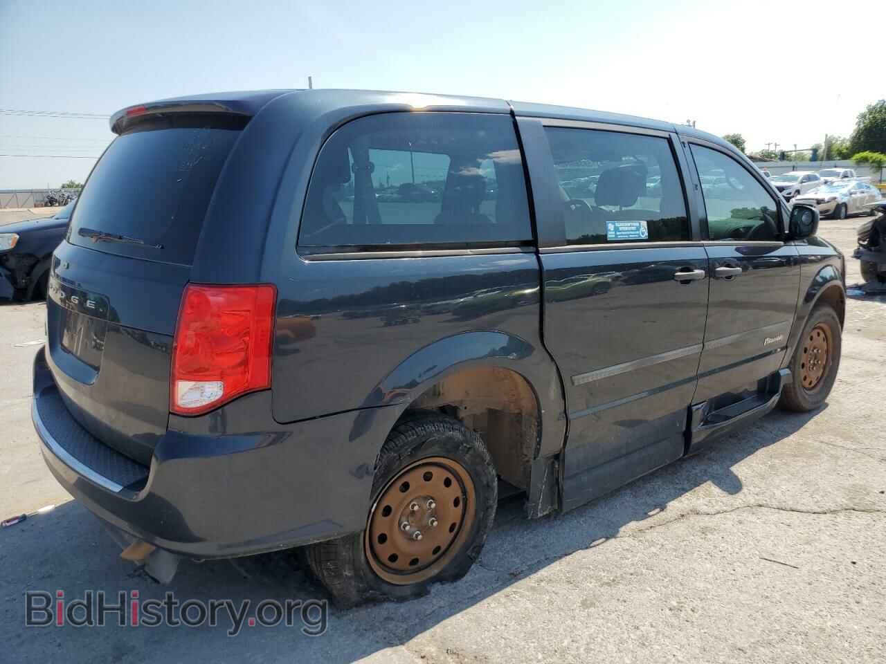 2014 DODGE CARAVAN - VIN: 2C4RDGBG8ER166276 - Фото 3