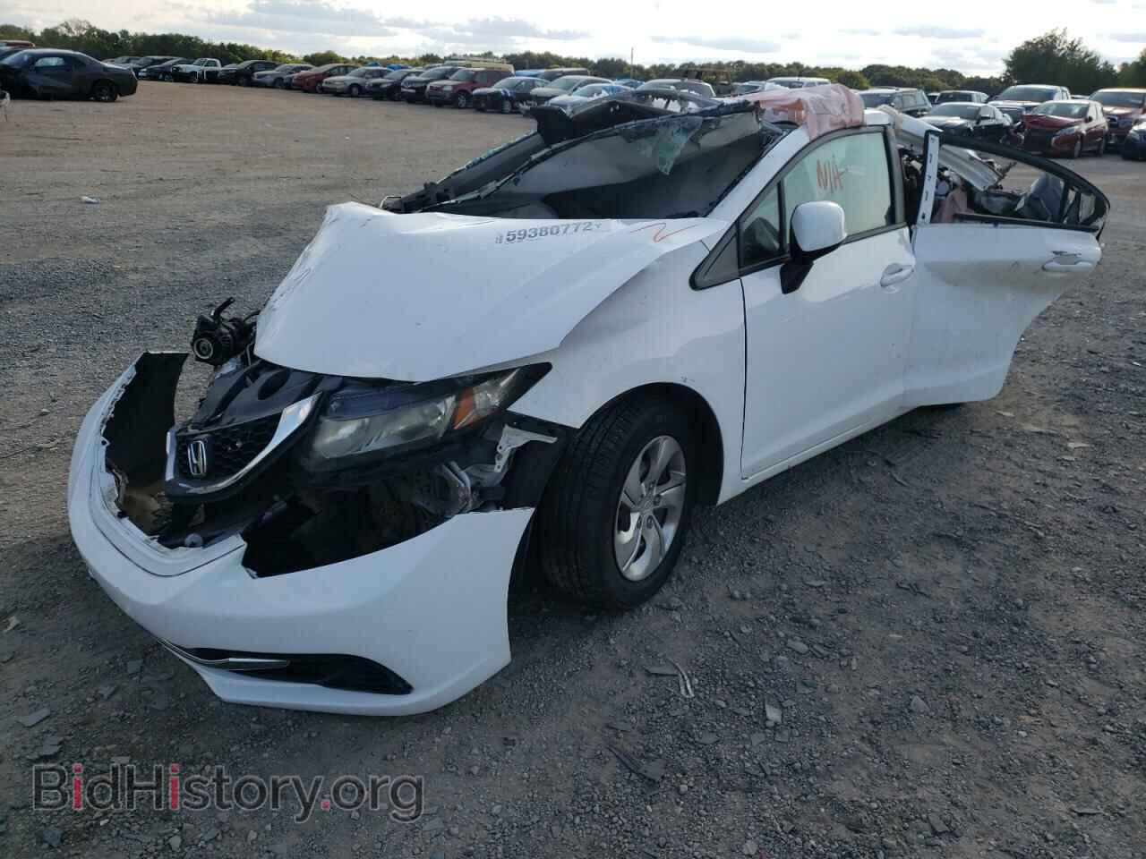 2013 HONDA CIVIC - VIN: 19XFB2F59DE064070 - Фото 2