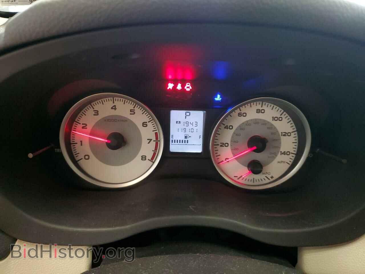 2012 SUBARU IMPREZA - VIN: JF1GPAC60CH243755 - Фото 9