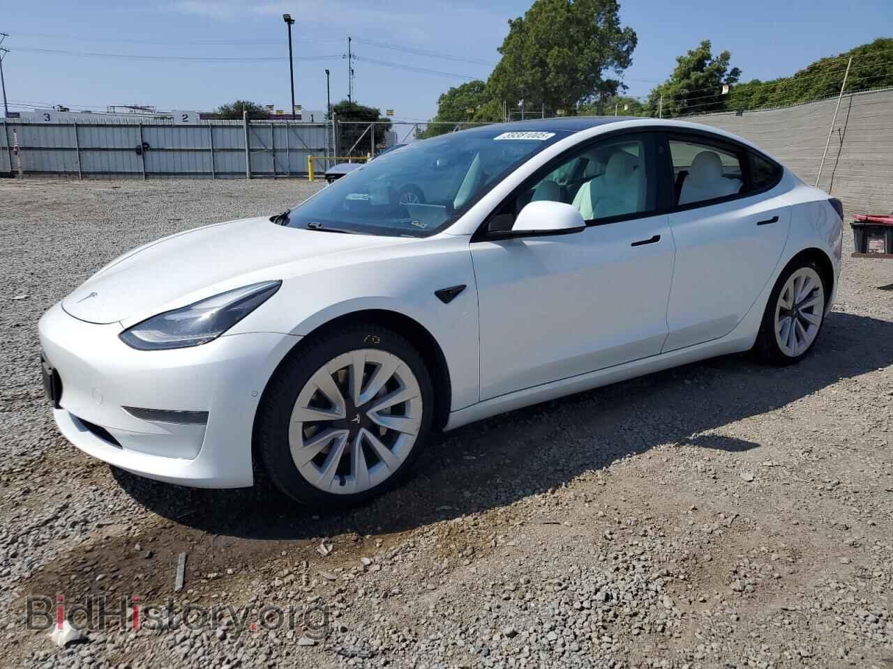 Photo 5YJ3E1EA4MF048534 - TESLA MODEL 3 2021