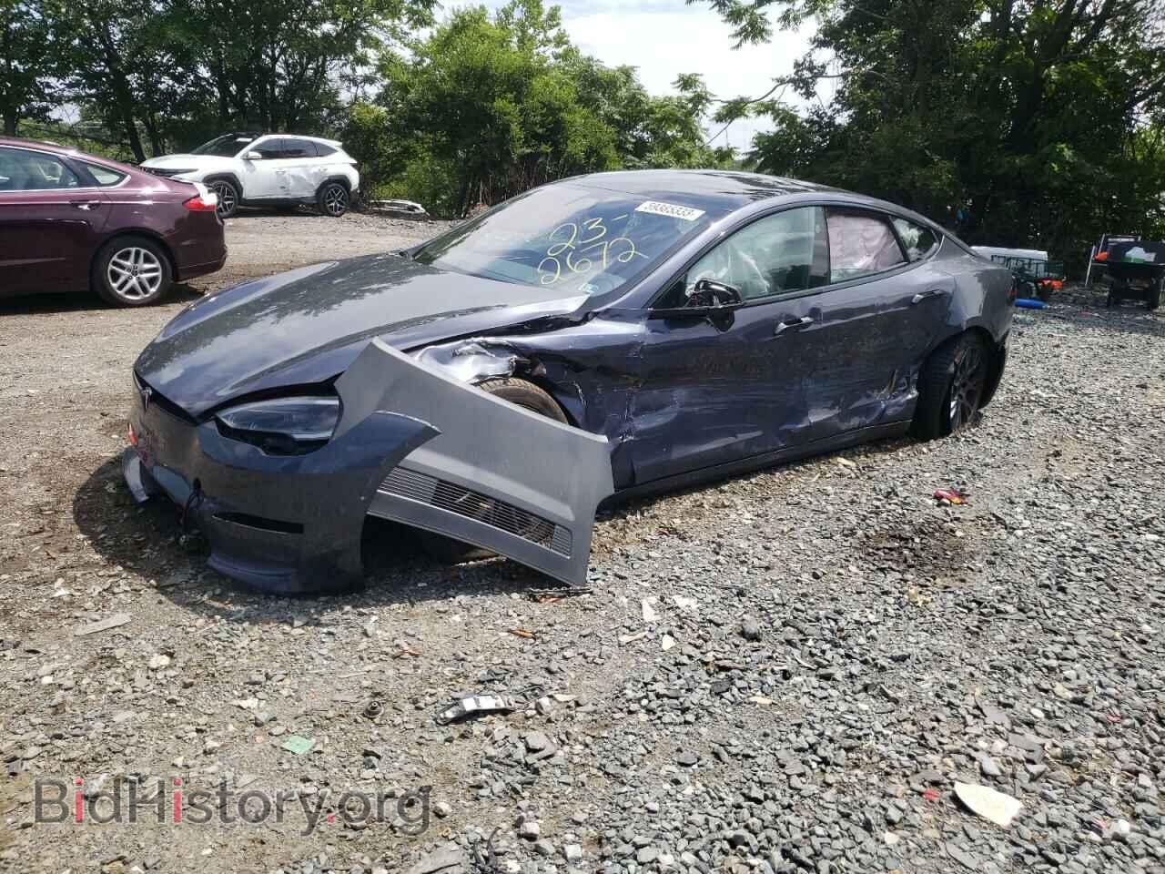 Photo 5YJSA1E5XNF489418 - TESLA MODEL S 2022