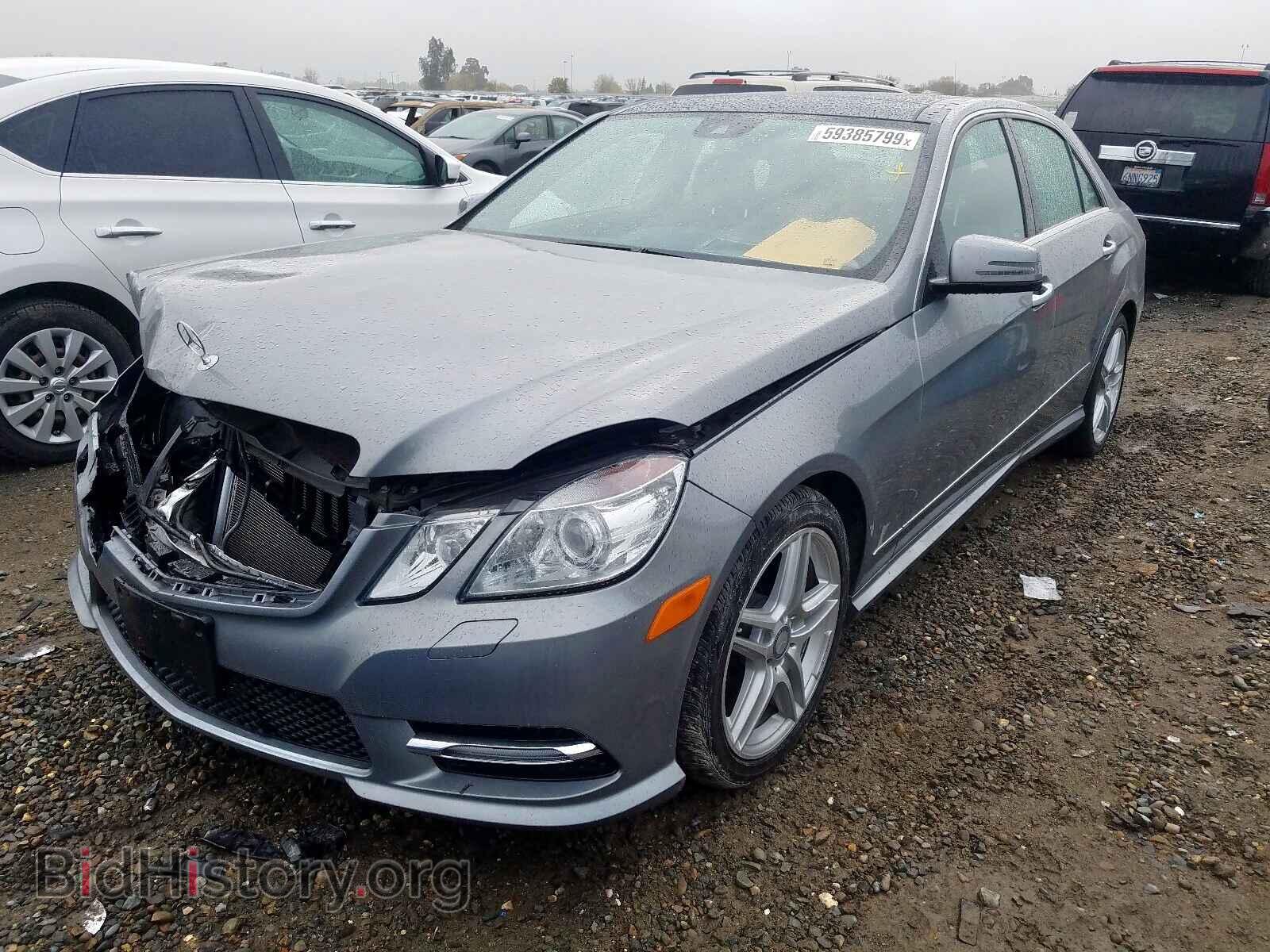 2013 MERCEDES-BENZ E CLASS - VIN: WDDHF5KB2DA759235 - Фото 2