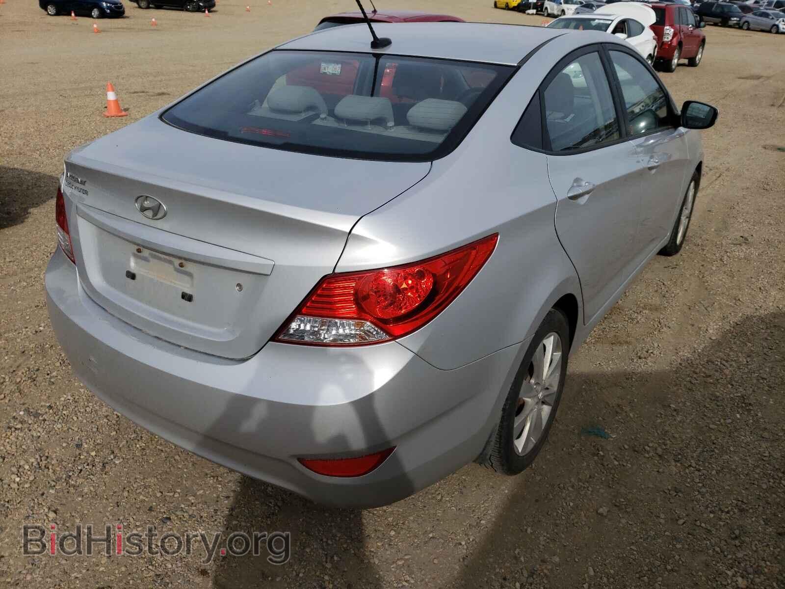 2014 HYUNDAI ACCENT - VIN: KMHCU4AE5EU627064 - Photo 4