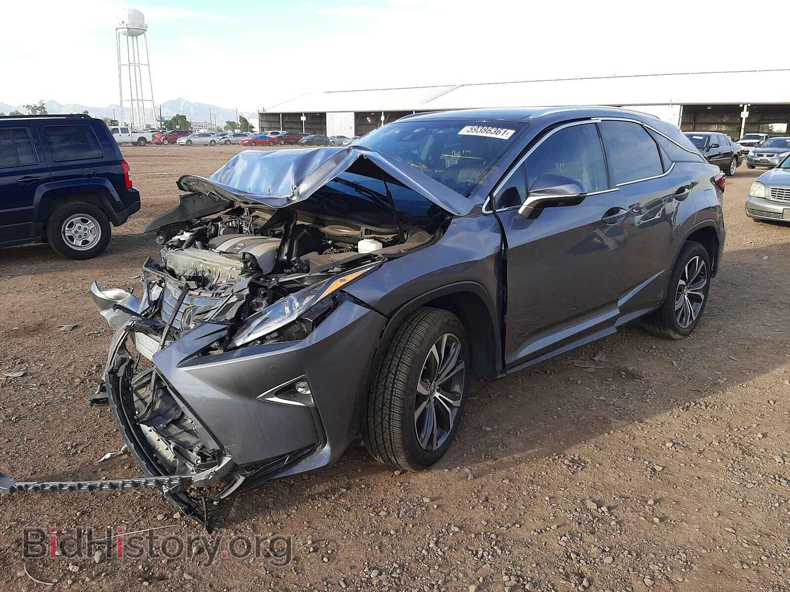 2016 LEXUS RX350 - VIN: 2T2ZZMCA3GC031229 - Фото 2