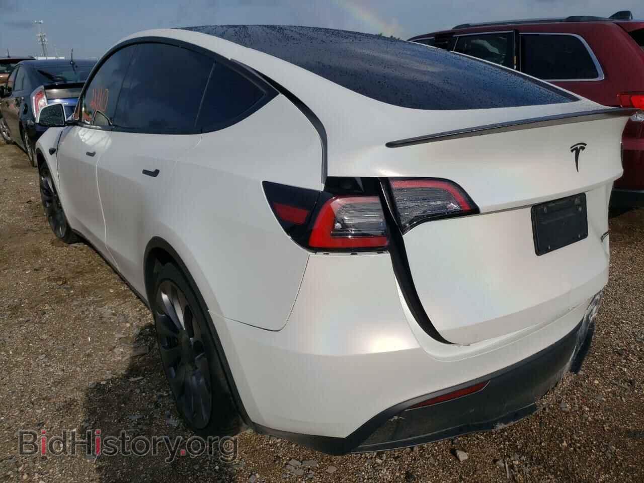 2021 TESLA MODEL Y - VIN: 5YJYGDEF9MF197065 - Фото 3