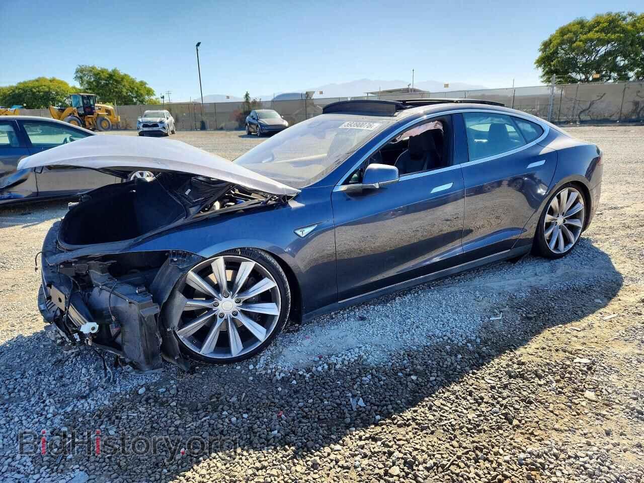 Фотография 5YJSA1E25FF119128 - TESLA MODEL S 2015