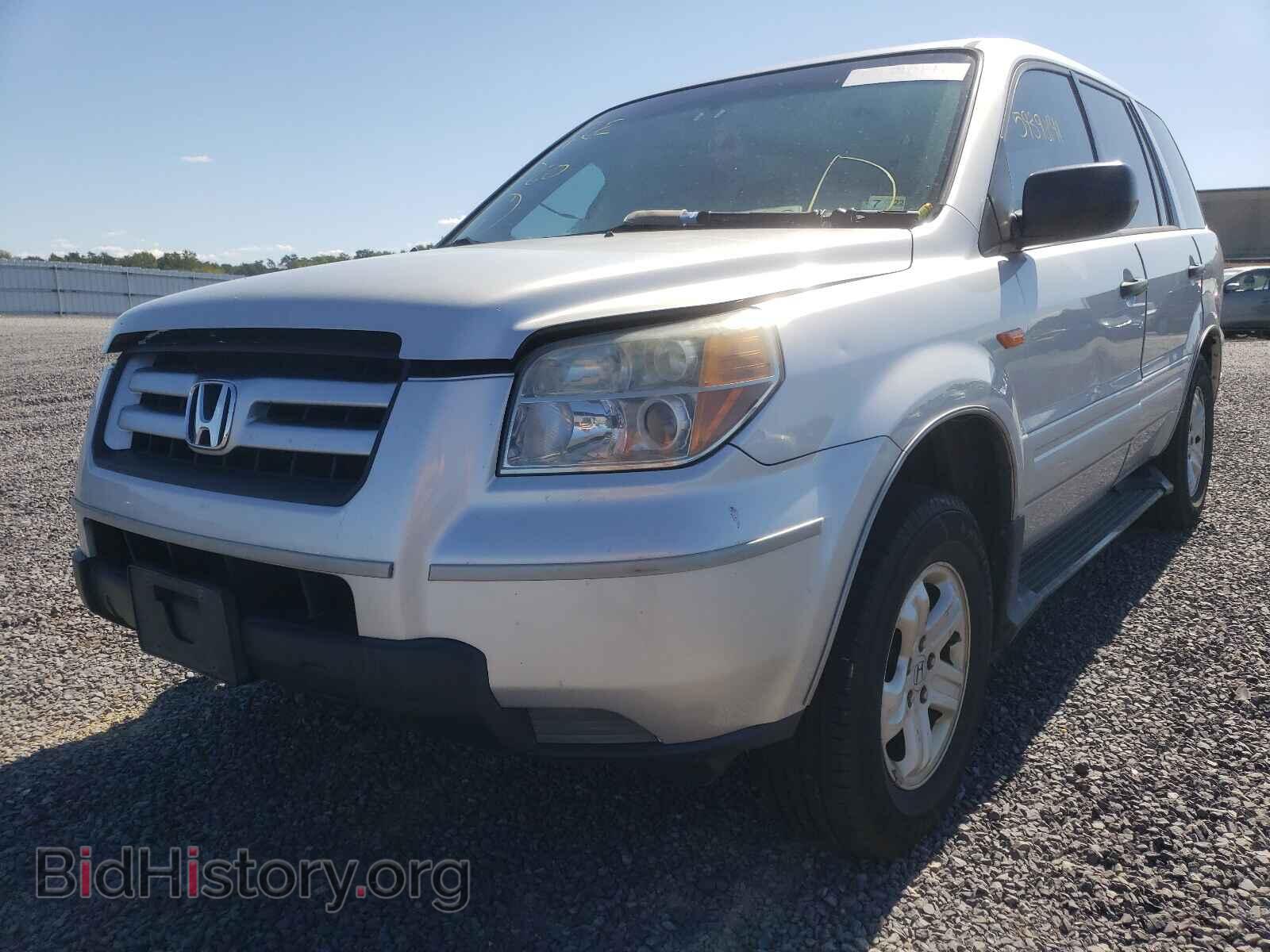 2006 HONDA PILOT - VIN: 2HKYF18136H557324 - Фото 2
