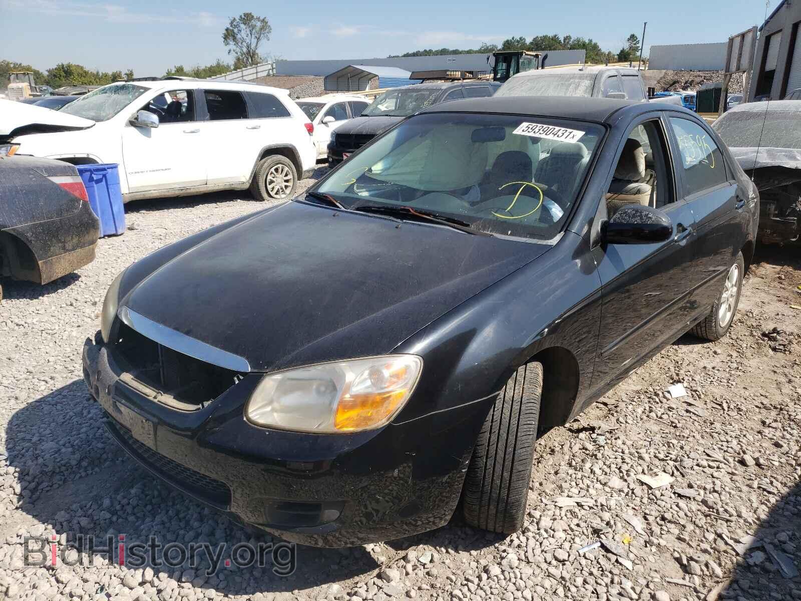 2007 KIA SPECTRA - VIN: KNAFE121775391990 - Фото 2