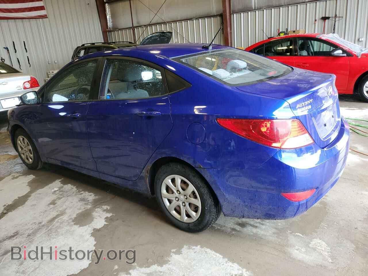 2013 HYUNDAI ACCENT - VIN: KMHCT4AE1DU273707 - Фото 2