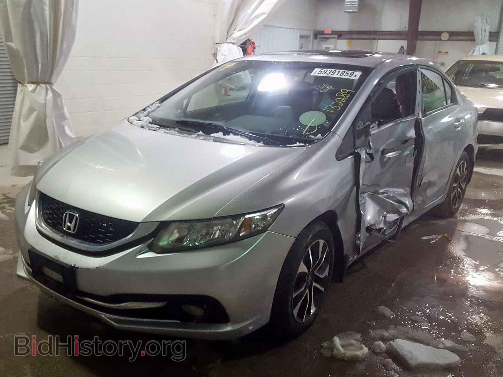 2013 HONDA CIVIC - VIN: 2HGFB2F95DH529730 - Фото 2
