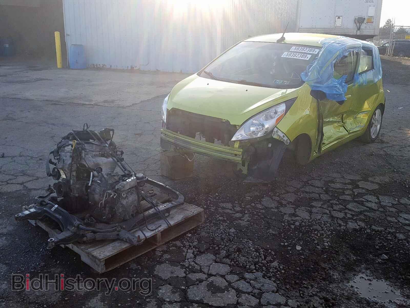 2013 CHEVROLET SPARK - VIN: KL8CD6S90DC616312 - Фото 2