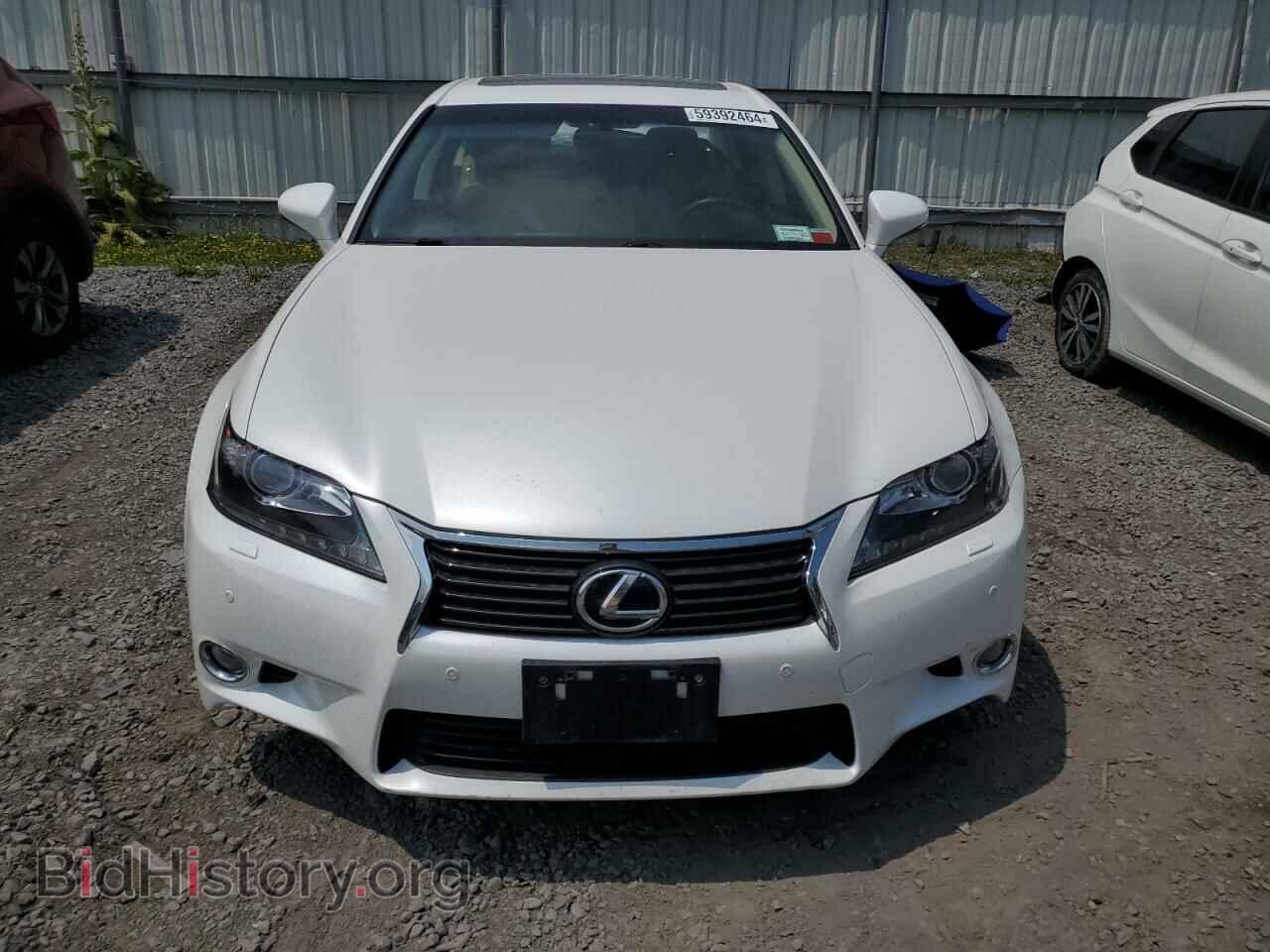 2013 LEXUS GS350 - VIN: JTHCE1BL2D5016204 - Фото 5