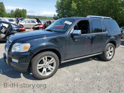 2010 Ford EXPLORER LIMITED, black — VIN 1FMEU8F89AUB08080, Copart