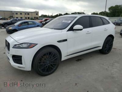 2017 Jaguar F-PACE R - Sport, белый — VIN SADCL2BV6HA082500, Copart