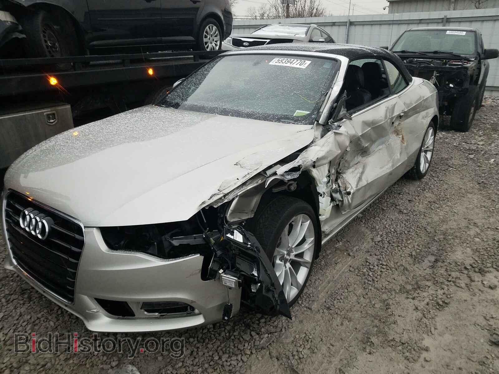 2013 AUDI A5 - VIN: WAUCFAFH2DN008394 - Фото 9