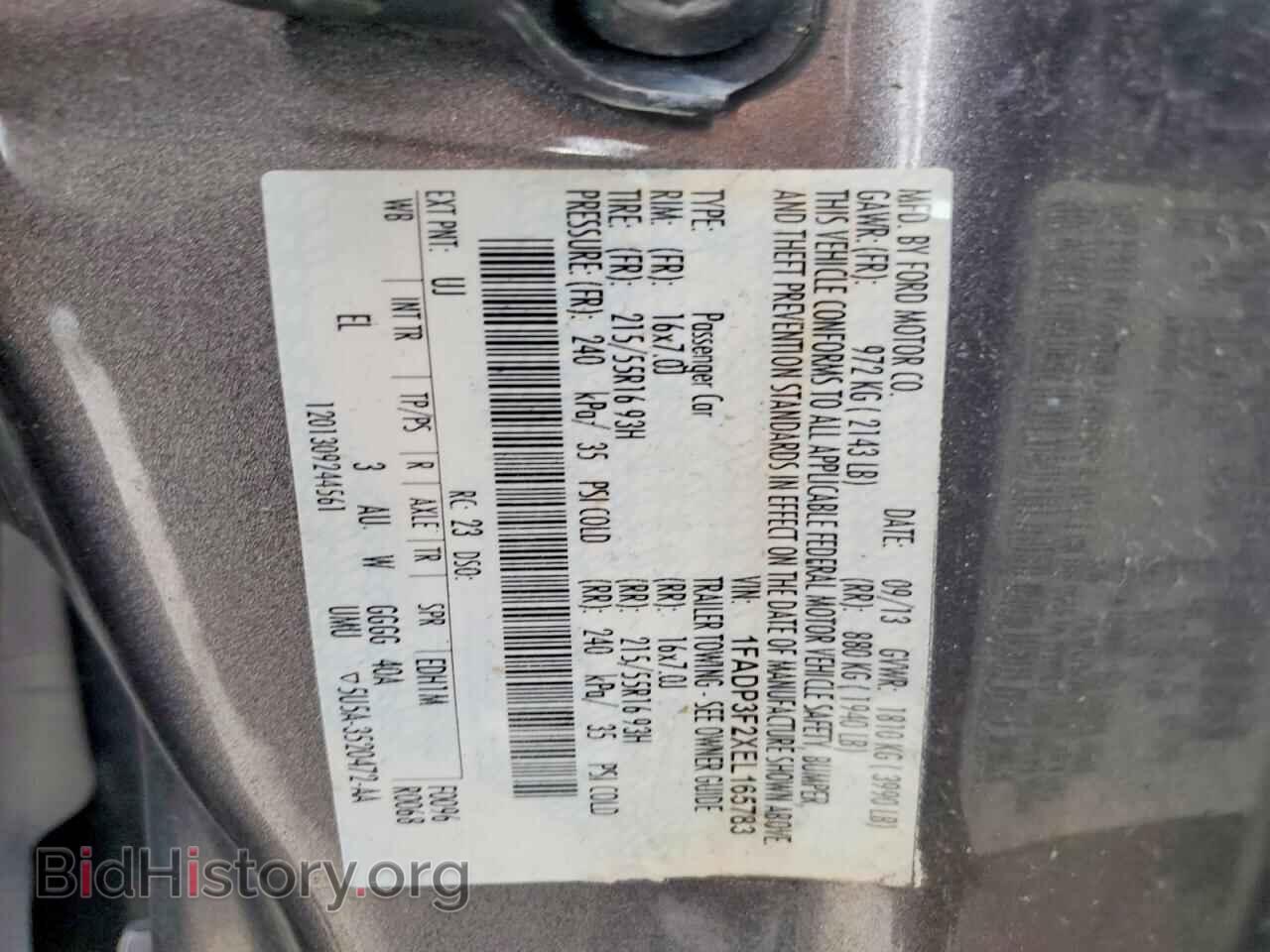 2014 FORD FOCUS - VIN: 1FADP3F2XEL165783 - Photo 12