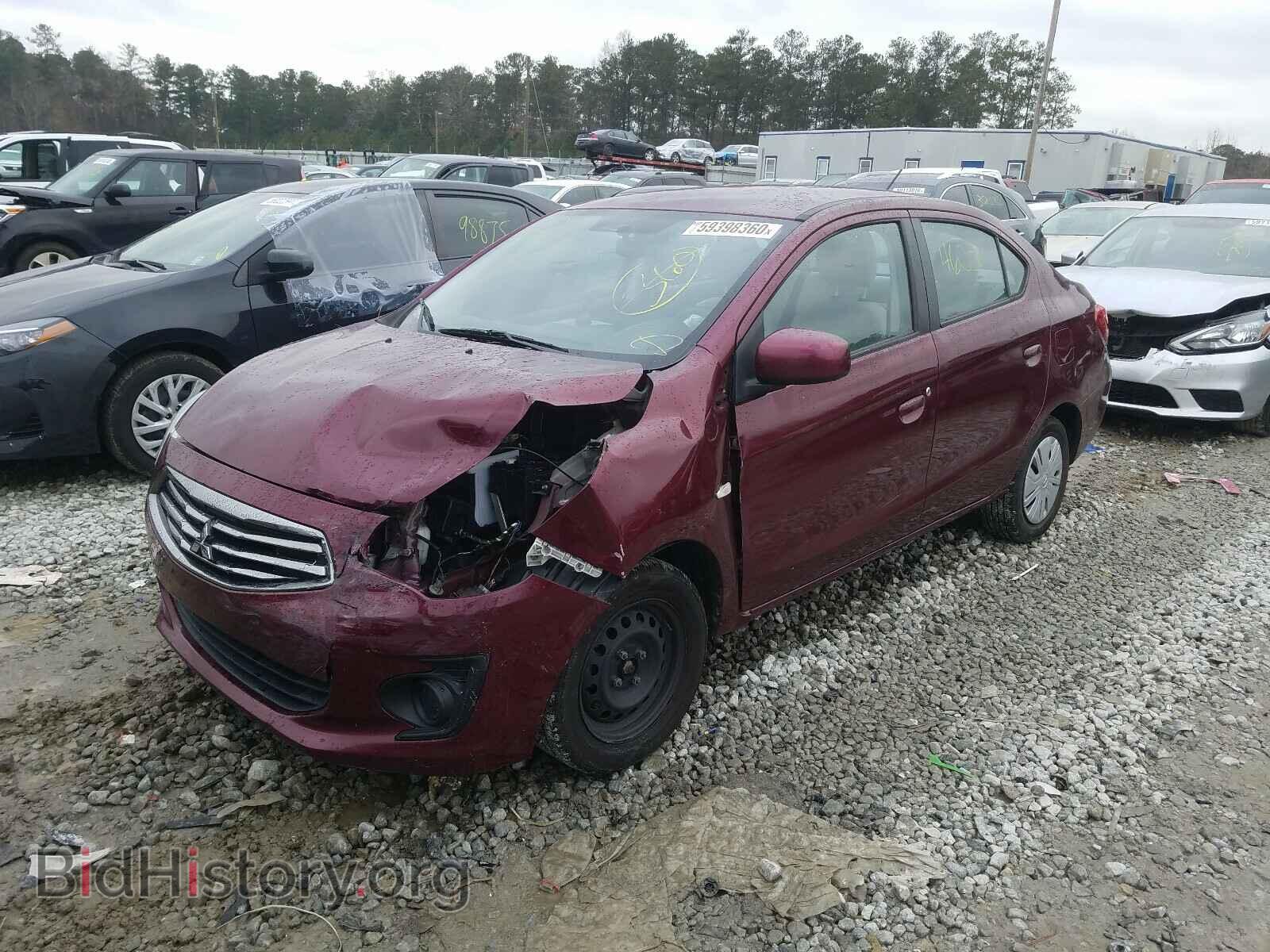 2017 MITSUBISHI MIRAGE - VIN: ML32F3FJ9HHF18927 - Фото 2