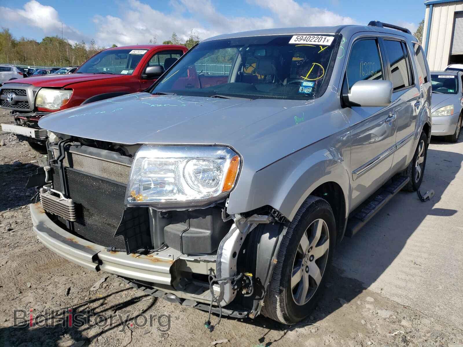 2013 HONDA PILOT - VIN: 5FNYF4H93DB027390 - Фото 2
