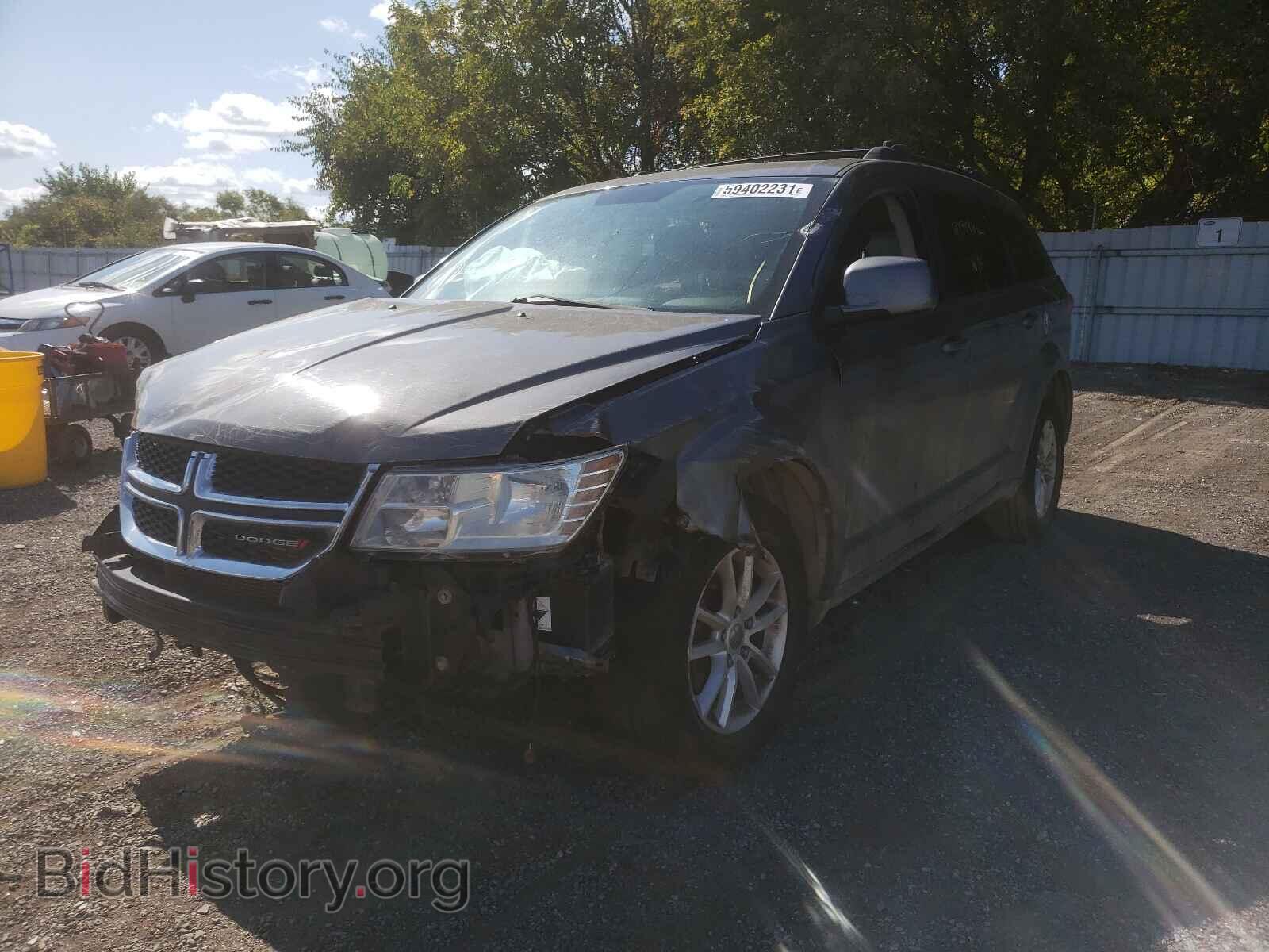 2013 DODGE JOURNEY - VIN: 3C4PDCCG6DT634967 - Фото 2