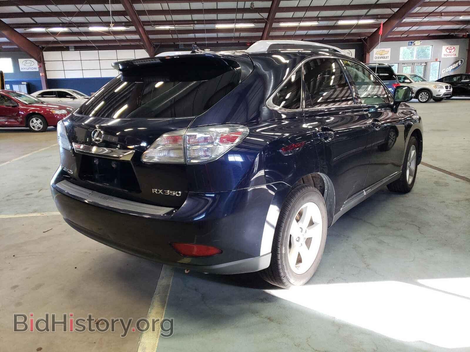 2010 LEXUS RX350 - VIN: 2T2BK1BA4AC062857 - Фото 4