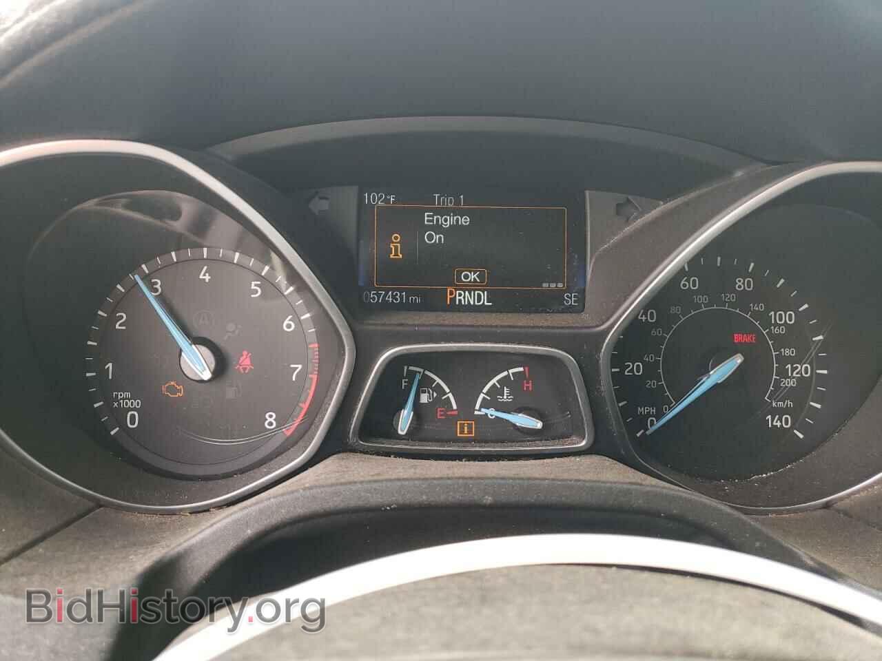 2018 FORD FOCUS - VIN: 1FADP3K27JL251634 - Фото 9