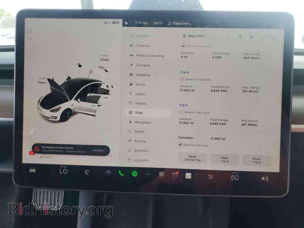 2022 TESLA MODEL 3 - VIN: 5YJ3E1EB5NF256805 - Photo 9