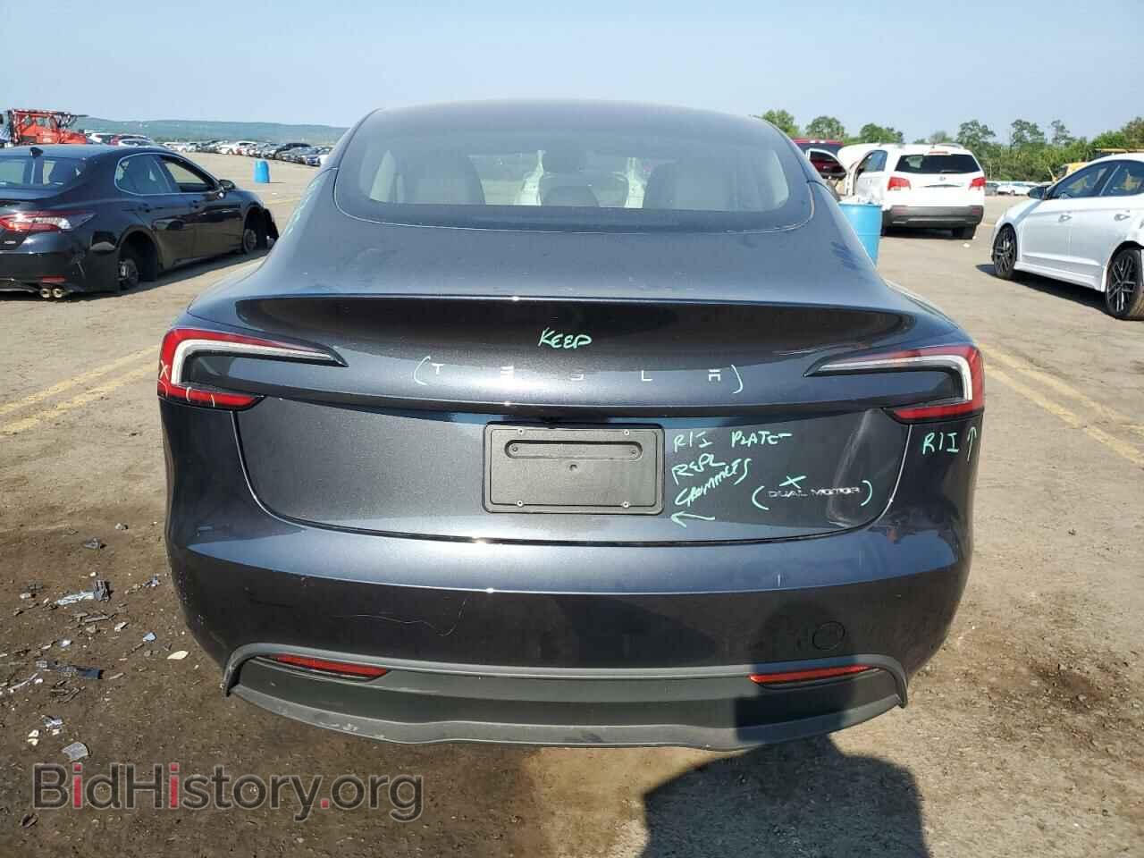 2024 TESLA MODEL 3 - VIN: 5YJ3E1EB0RF735929 - Фото 6